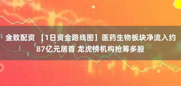 金致配资 【1日资金路线图】医药生物板块净流入约87亿元居首 龙虎榜机构抢筹多股
